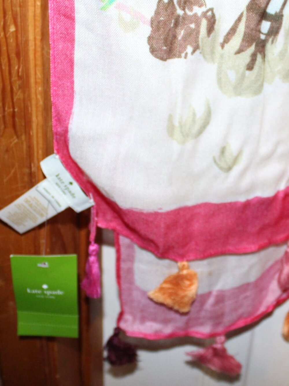 NWT Kate Spade Desert Scarf, Gorgeous! - Picture 6 of 13